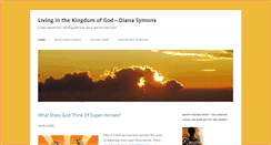 Desktop Screenshot of dianasymons.com